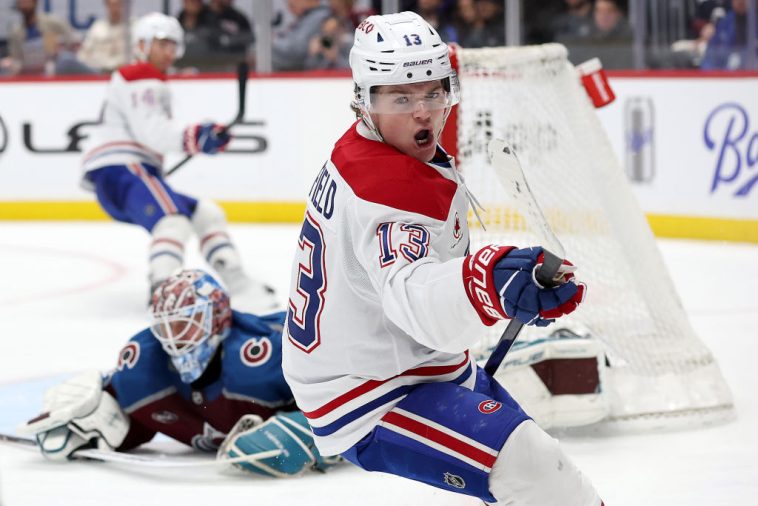 Cole Caufield is the top scorer in the NHL abroad.