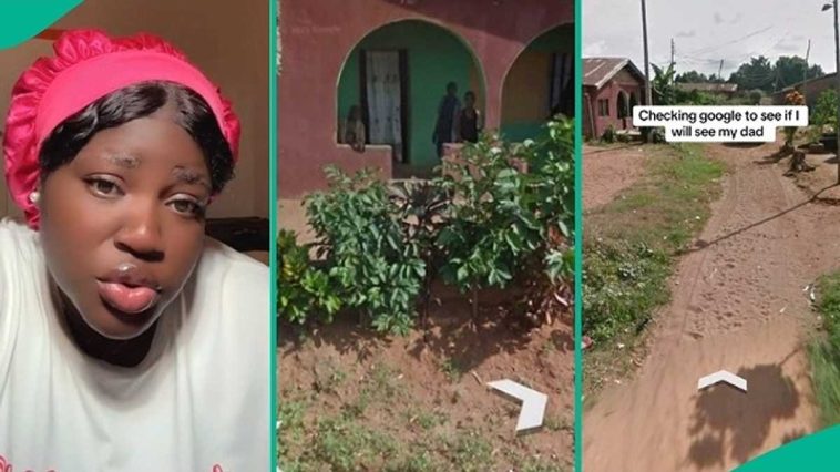 Watch video as lady shares what she found after trying to use Google Map to find late father