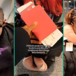 Watch how lady landed in America after acquiring visa secretly