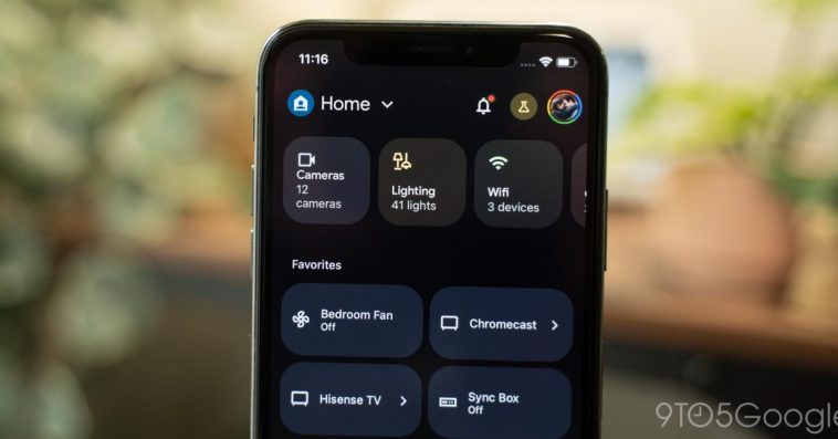 Google Home app finally getting Dynamic Color theming