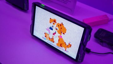 This LED smart light panel uses AI to turn your room into a canvas