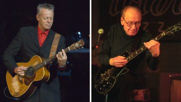 “In that last year of his life, I said to him one night, ‘Les, I don’t know, but I swear, you’re playing better than you were last year’”: Tommy Emmanuel recalls his final moments with guitar legend Les Paul