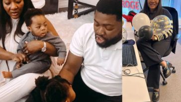 “I married above my pay grade” – Man proudly celebrates wife’s professional achievements