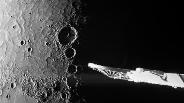 Mercury’s shadowy North Pole revealed by M-CAM 1