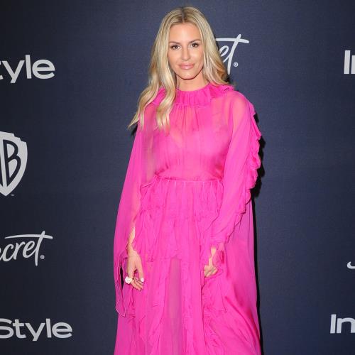 Morgan Stewart slammed for crying about wildfires in front of her designer bag collection