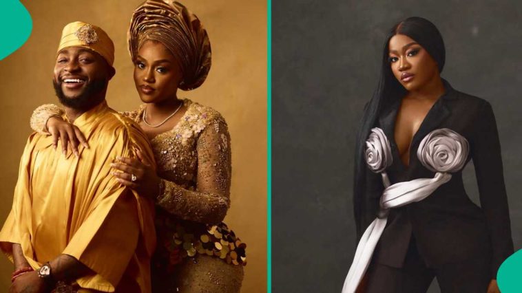 Davido celebrates Chioma’s sister Jennifer Rowland on her 33rd birthday: “My in-law”