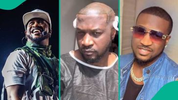 Video: See how Peter Psquare looked after his hair surgery
