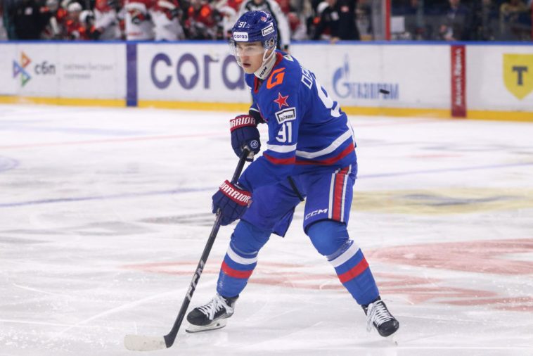 SKA: Ivan Demidov relegated to the third line (and his playing time suffered as a result)