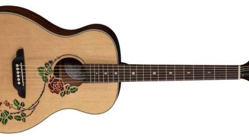 Luna Guitars Introduces the Oracle Rose Acoustic/Electric Guitar