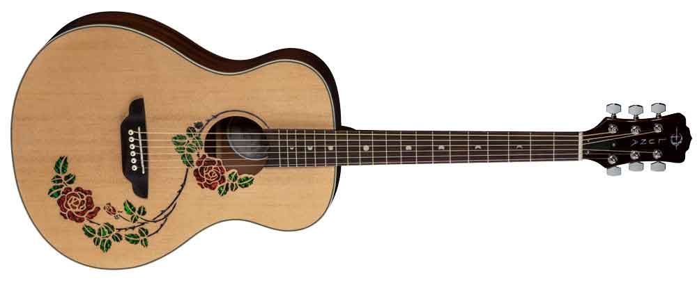 Luna Guitars Introduces the Oracle Rose Acoustic/Electric Guitar
