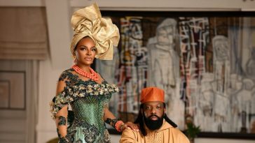 Are Timaya and Brooke Bailey Giving Major Couple Goals? Check Out their Coordinated Outfits