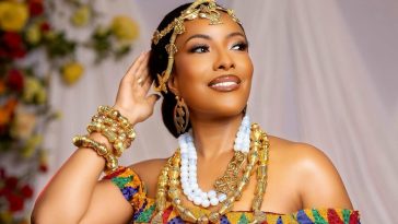 Joselyn Dumas Wears Kente Like a Queen | See her Stunning Photos