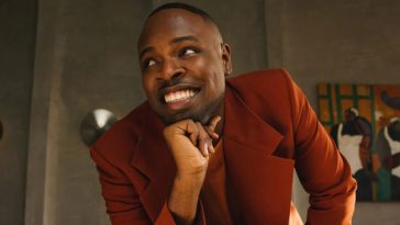 Chude Jideonwo Celebrates 25 Years in Media in a Cool Orange-Themed Photoshoot