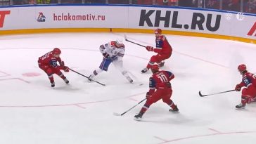 Another magnificent goal for Ivan Demidov in the KHL in a loss for SKA