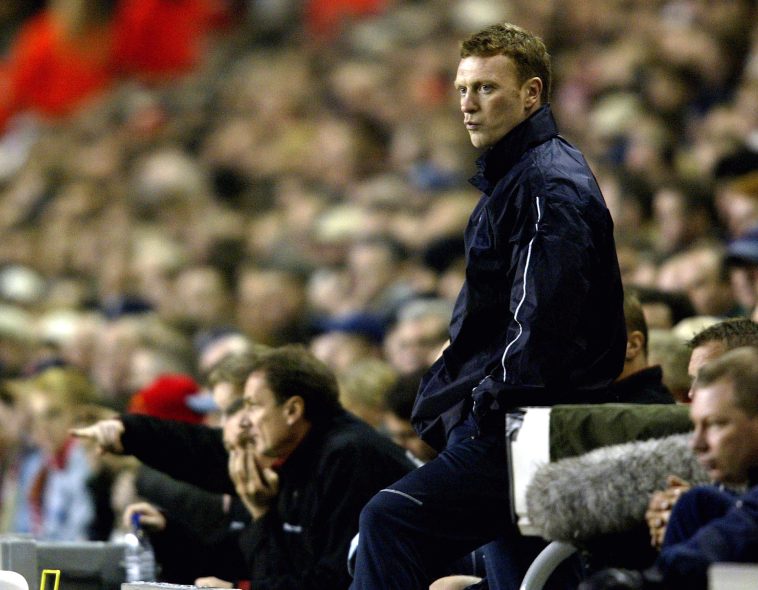 David Moyes’ first ever starting XI at Everton