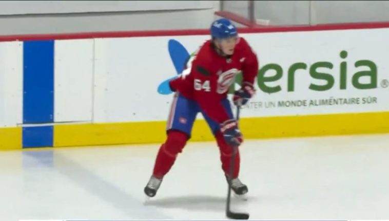 David Reinbacher very explosive on skates: a very good news