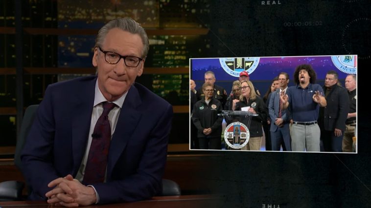 Bill Maher Blames Government Incompetence, ‘Wokeness’ for Response to L.A. Wildfires | Video