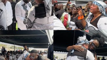 Despite, Diana Asamoah, Diana Hamilton, Bro Sammy, Sammi Awuku and Other Top Celebs Storm Empress Gifty’s Mother’s Funeral