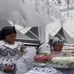 Sad Moment Empress Gifty Breaks Down in Tears at Mum’s Funeral