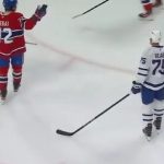 Arber Xhekaj declines Ryan Reaves’ invitation.