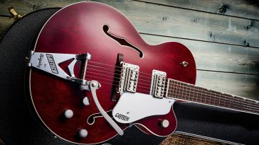“A less idiosyncratic, more intuitive but still distinctly handsome machine. It plays and feels like a much more modern proposition”: Gretsch Professional Series Hollow Body Tennessean review