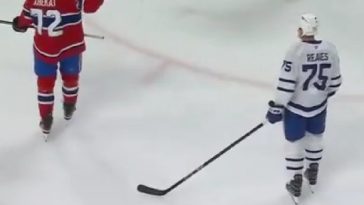 Arber Xhekaj declines Ryan Reaves’ invitation