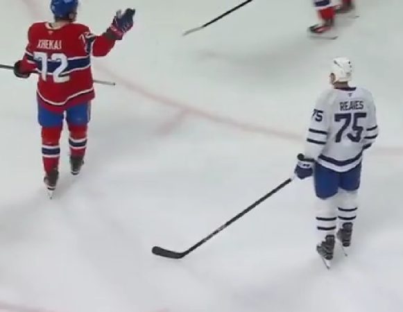 Arber Xhekaj declines Ryan Reaves’ invitation