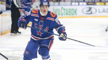 Ivan Demidov: despite his three-point game, it seems he has lost his spot on the top line.