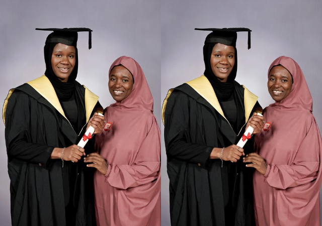 Aisha Yesufu Rejoices As Last Daughter Graduates From University