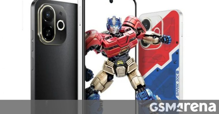 Tecno Spark 30C 5G 8GB variant launched in India