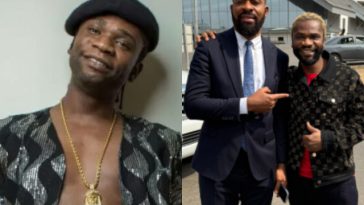 Speed Darlington Beams With Joy As Deji Adeyanju Drops Him Off At Airport Shortly After His Release