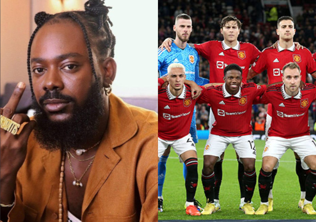 Singer Adekunle Gold Shares Dream About Playing For Manchester United