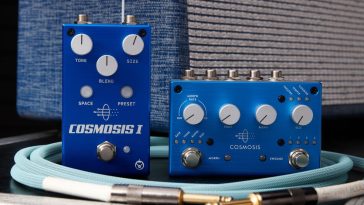 “Enormous spectrums, ghostly reverse effects, and heavenly reverbs”: Pigtronix morphs its ambient reverb pedal into the simplified Cosmosis 1 – meaning it’s no longer rocket science to operate it