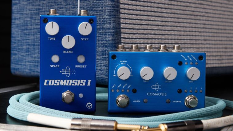 “Enormous spectrums, ghostly reverse effects, and heavenly reverbs”: Pigtronix morphs its ambient reverb pedal into the simplified Cosmosis 1 – meaning it’s no longer rocket science to operate it