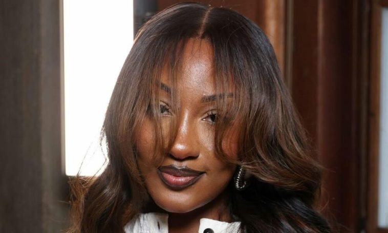 Mademoiselle Tems Slays in Paris: All-White, All Stunning at Jacquemus