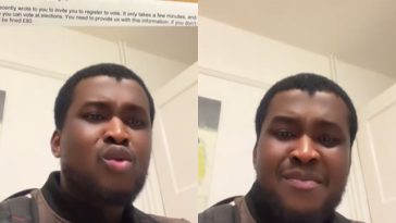 Abroad-based Nigerian man cries out after UK government instructs him to register to vote or face £80 fine