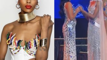 South African Model Tshego Gaelae Makes History As The First Black woman To Be Crowned ‘Mrs World’ In The Pageant’s 40-year history