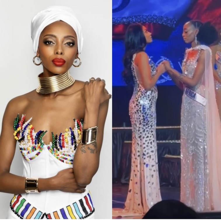 South African Model Tshego Gaelae Makes History As The First Black woman To Be Crowned ‘Mrs World’ In The Pageant’s 40-year history