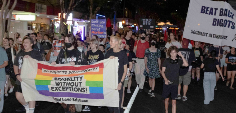 Brisbane Rallies To Protest Against Trump And Anti Trans Policies