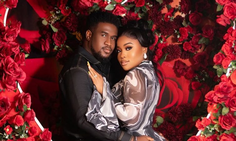 Veekee James & Femi Atere Celebrate 1st Civil Wedding Anniversary with Stunning Photos