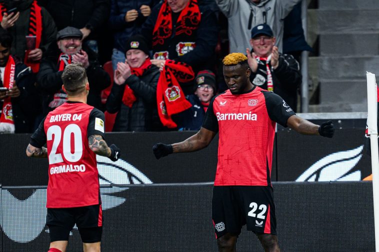 Boniface helps dominant Leverkusen beat Hoffenheim 3-1