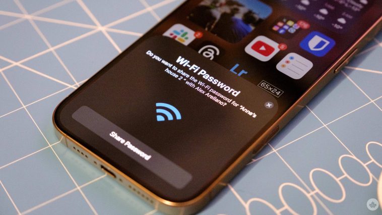 How to share your Wi-Fi password on iPhone and other Apple devices