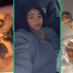 See what lady found after keeping “agbalumo” in freezer for over a year, many react