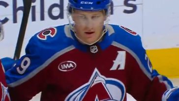 Top-5: Nathan MacKinnon, the first with 80 points