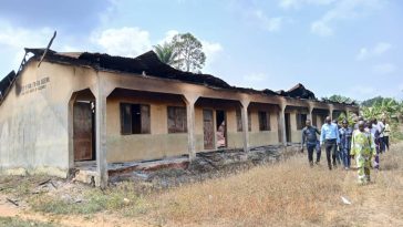 Fire razes Edo school, SUBEB begins probe