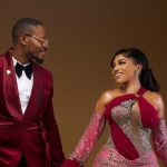 Kellyrae & Kassia Celebrate Their First Anniversary in Coordinated Burgundy Glam