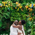 Kemi & Mudi’s White Wedding Was a Garden Party Dream Come Alive!
