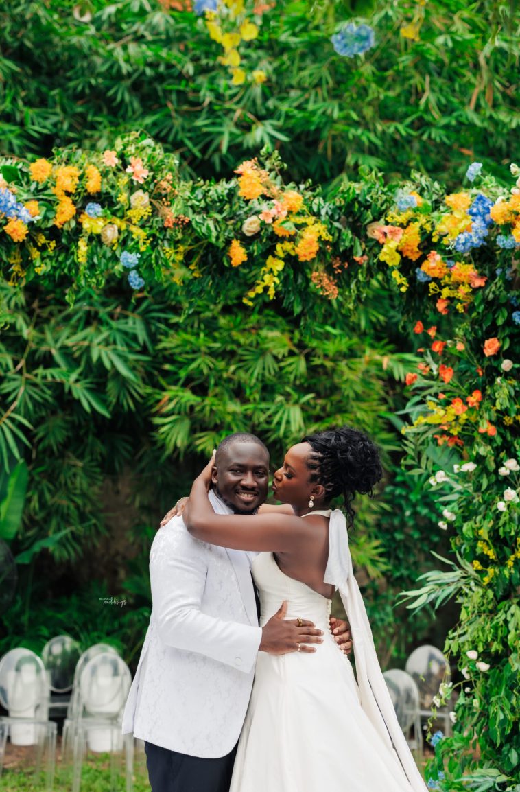 Kemi & Mudi’s White Wedding Was a Garden Party Dream Come Alive!