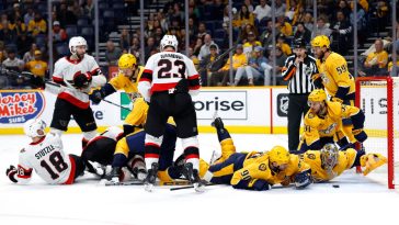 The Canadian national anthem was booed in Nashville