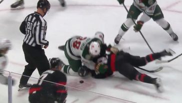 Ryan Hartman is suspended for 10 games for his hit on Tim Stützle